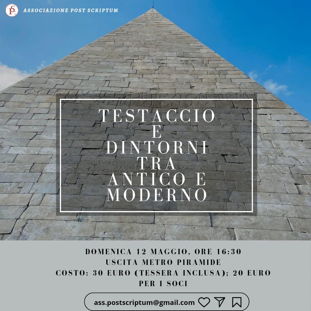 Walking Tour Testaccio e Dintorni tra Antico e Moderno